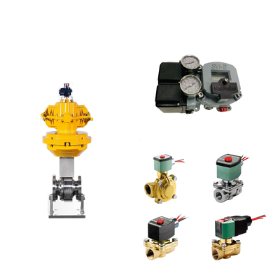 Masoneilan SVI2-21113111 Valve Positioner ve ASCO Solenoid Valve ile Çinli Pnömatik Kontrol Valfi