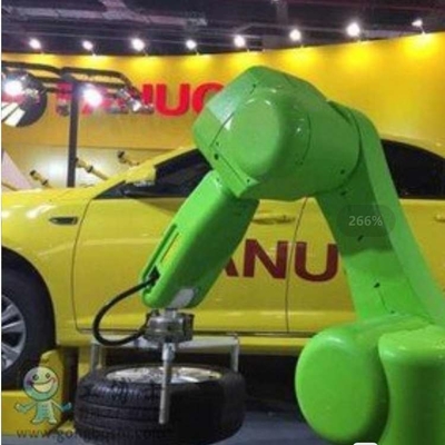 Fanuc Robotik Kol 6 Eksenli CRX-20iA/L CNGBS Robotu Rehberlik Demiriyle Cobot Robotu Olarak İşleme Götürmek
