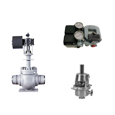 Masoneilan SVI2-21113111 Valve Positioner ve Fisher SR5 Basınç Düzenleyici Valfi ile Çinli Pnömatik Kontrol Valfi