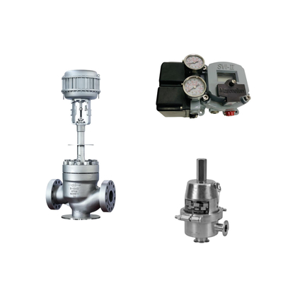 Masoneilan SVI2-21113111 Valve Positioner ve Fisher SR5 Basınç Düzenleyici Valfi ile Çinli Pnömatik Kontrol Valfi