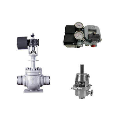 Masoneilan SVI2-21113111 Valve Positioner ve Fisher SR5 Basınç Düzenleyici Valfi ile Çinli Pnömatik Kontrol Valfi