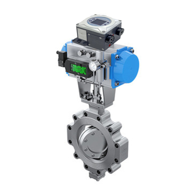 Neles Valve Positioner NDX Mesto ve pnematik aktüatör ile Çin kontrol valfi