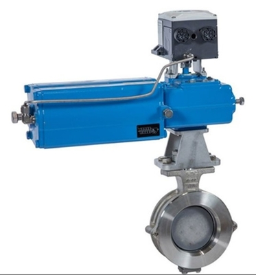 Neles Valve Positioner NDX Mesto ve pnematik aktüatör ile Çin kontrol valfi