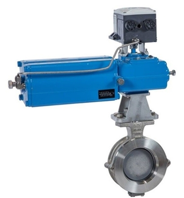 Neles Valve Positioner NDX Mesto ve pnematik aktüatör ile Çin kontrol valfi