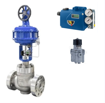Orijinal FOXBORO Valve Smart Positioner SRD991 Pnömatik Kontrol Küre Valfi ve ASCO veya Burkert Solenoid Valfi için