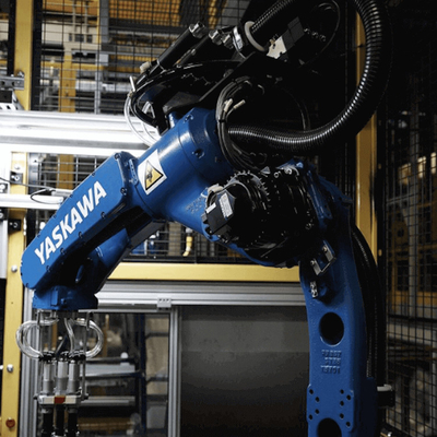 YASKAWA GP50 Endüstriyel Robotu 50KG Faydalı Yük Otomatik Manipülatör Olarak 6 Eksenli Robot Kol