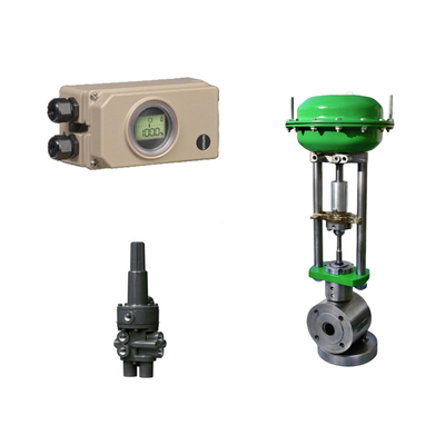 Samson 3730-3 Valve Positioner ve Fisher 377 Basınç Algılama Çıkış Valfları ile Çin pnevmatik kontrol valfi