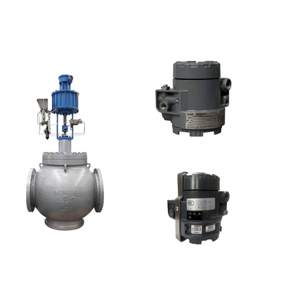 Masoneilan SVI2-AP Serisi Valve Positioner ve Fisher 846 Elektro Pnömatik Değiştiricisi ile Küre Valfi