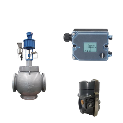 Samson 3725 Elektropneumatik Pozisyoner ve Fisher 846 Elektropneumatik Değiştiricisi ile Küre Valfı