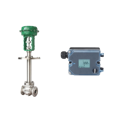 Samson 3725 Elektropneumatik Pozisyoner ve Burkert Tip 5404 Solenoid Valf Kontrol Valfi için Kullanılır