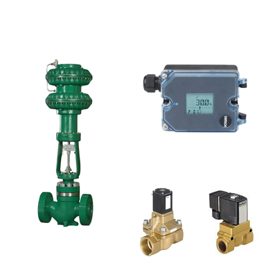 Samson 3725 Elektropneumatik Pozisyoner ve Burkert Tip 5404 Solenoid Valf Kontrol Valfi için Kullanılır