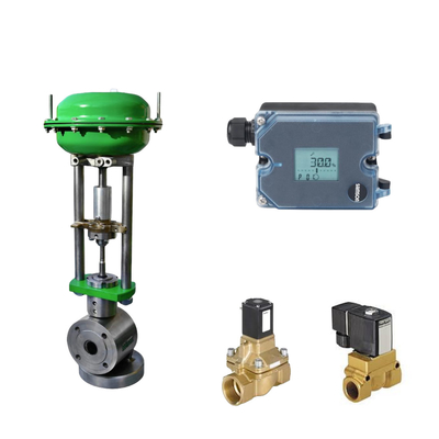 Samson 3725 Elektropneumatik Pozisyoner ve Burkert Tip 5404 Solenoid Valf Kontrol Valfi için Kullanılır