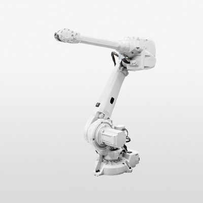 6 Eksenli Robot Kolu IRB4600-40/2.55 Malzeme İşleme için 2550MM'lik Uçuşlu CNC kaynak makinesi ile