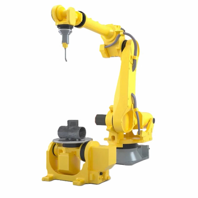 FANUC 6 Eksenli Endüstriyel Robot M-20iD/25 CNGBS kaynak pozisyoner ile