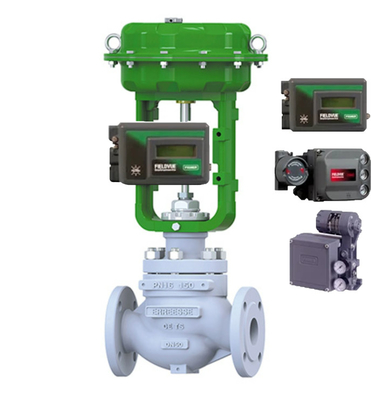 Genel Uygulamalar için Burkert Solenoid Valf ve DVC6200 DVC2000 pozisyonerli Pnömatik Kontrol Valfi