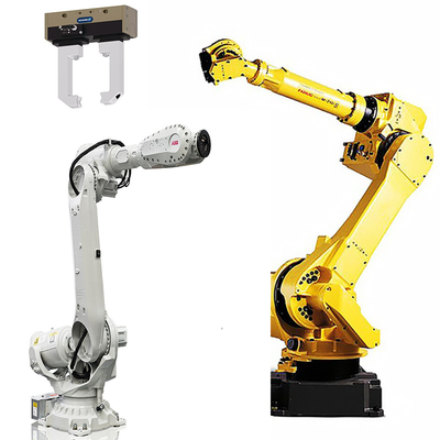 Gıda Endüstrisi Tesisinde FANUC, IRB6700 ve KR210 Robotu İçin SCHUNK Robotlarlı Yakalayıcı
