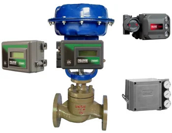 Original Black FI-SHER Regulator DVC6200 ve 3582I Pneumatik Kontrol Valfi için Hart İletişimli Valf Konumlandırıcı