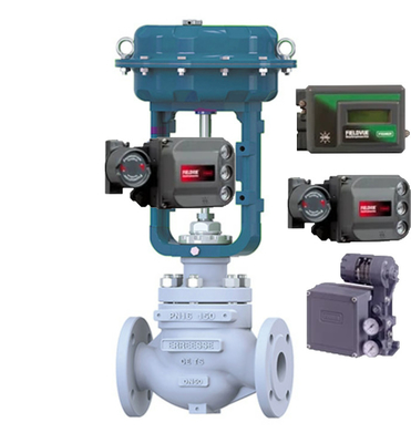 Original Black FI-SHER Regulator DVC6200 ve 3582I Pneumatik Kontrol Valfi için Hart İletişimli Valf Konumlandırıcı