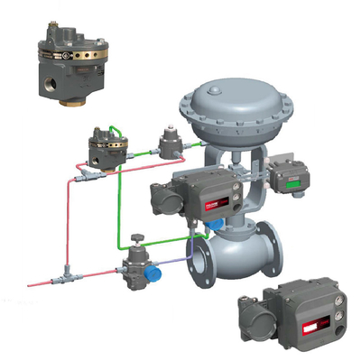 Fisher DVC6200 Valve Controller With Chinese Pneumatic Control Valve 67-CFR Regulator As Stock Supplier Valve Positioner (Fischer DVC6200 Valve Controller) Çinli Pnömatik Kontrol Valf 67-CFR Düzenleyicisiyle Stok Tedarikçisi Valf Yerleştiricisi