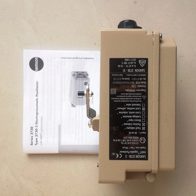 Asco Solenoid Valfleri W / Samson 3730-3 Dijital Pozisyoner ve Samson Akış Kontrol Valfi için Çin Pnömatik Valf Beden