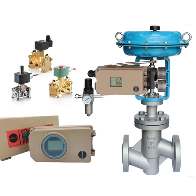 Asco Solenoid Valfleri W / Samson 3730-3 Dijital Pozisyoner ve Samson Akış Kontrol Valfi için Çin Pnömatik Valf Beden