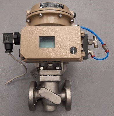 Samson 3730-3 Elektro Pnömatik Pozisyoner ((HART) Wi/3277 Pnömatik Diyafragma Aktüatör Montajı Çinli Kontrol Valfiyle