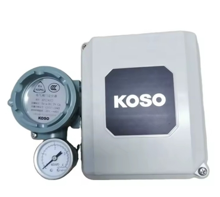 basınç azaltma valfi KOSO PRF300 PRF400 ve EPA 801 valf konumlandırıcısı Çin marka kontrol valfi ile