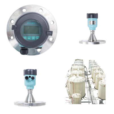 FEEJOY RRF5 80GHz Radar Seviye Göndericisi ile donatılmış Yağ Depolama Tankı Sıvı Seviye Ölçüm Aracı