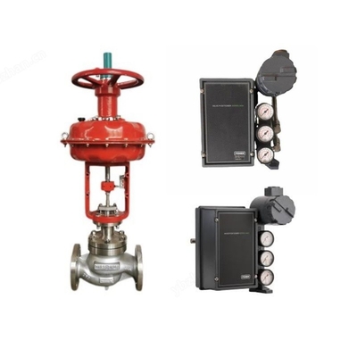Fisher 3620J Elektro Pnömatik Valf Yerleştiricisi, Fisher Düzenleyicisi ve ASCO Solenoid Valfiyle