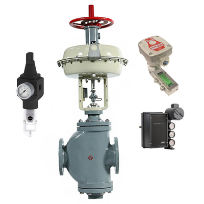 İyi Fiyatlı Stock Fisher 3620J Elektropneumatik Valf Pozisyoner Çince Valf Aktüatörleri ile Çiftleştirilmiş