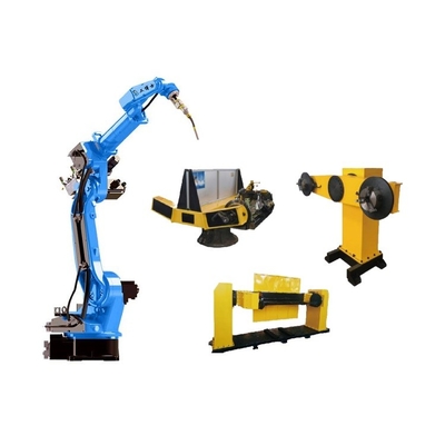 6 Eksenli Lazer Kaynak Robotu Kolu CNGBS GBS6-C2080X Kaynak Robotu için Kaynak Konumlandırıcı ile