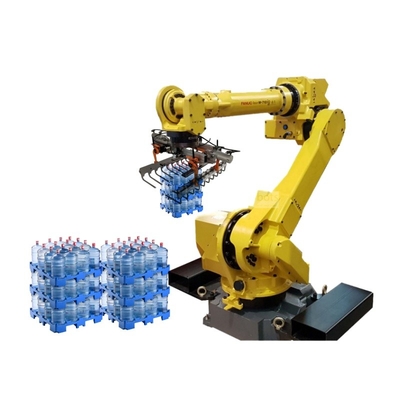 Robotik Palletizer FANUC M-710iC/70 Cam Vakum kaldırıcı işleme makinesi Robot Sıvı işleme robot stok tedarikçisi