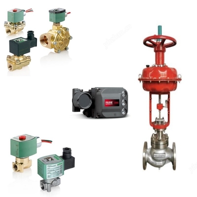 Kontrol Valvu DVC6200 Fisher Positioner 67C Basınç düşürücü Valvu ve ASCO Solenoid Valvu