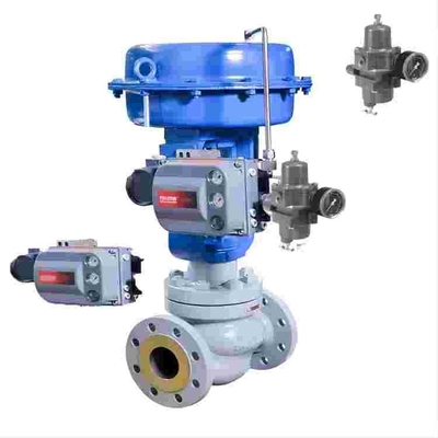 Kontrol Valvu DVC6200 Fisher Positioner 67C Basınç düşürücü Valvu ve ASCO Solenoid Valvu