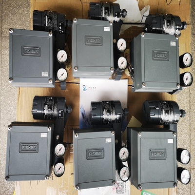 Çin Fisher 3582/3582I valf konumlandırıcı ile kontrol valfi Burkert 6213 6281 tip solenoid valfi
