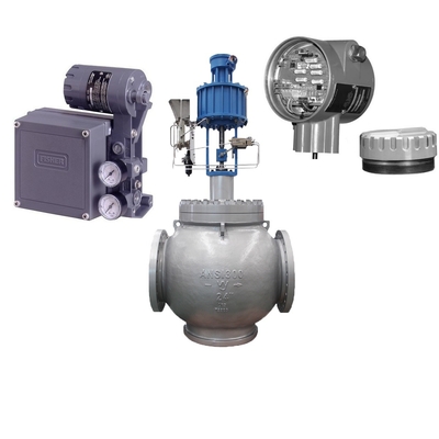 Çince küre valfi orijinal yepyeni Emerson Fisher 4211 vericisi Fisher 3582i valf konumlandırıcı ile