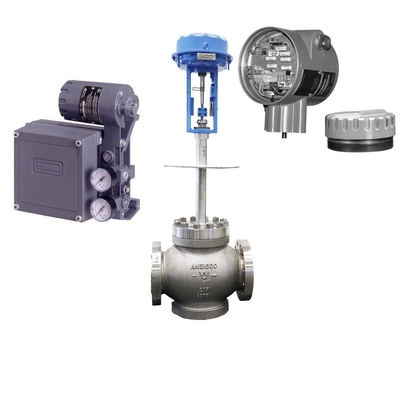 Çince küre valfi orijinal yepyeni Emerson Fisher 4211 vericisi Fisher 3582i valf konumlandırıcı ile