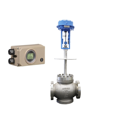 Çin Samson 3730-5 valf konumlandırıcı ve 3963 solenoid valfi ile büyük kalibre düzenleyicisi