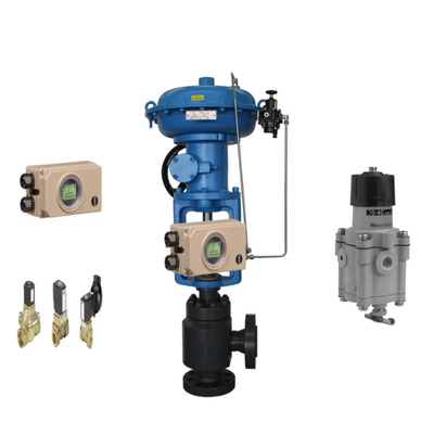 Samson 3730-2 konumlandırıcı ve Asco 210 solenoid valfi Masoneilan basınç azaltma valfi 78-40