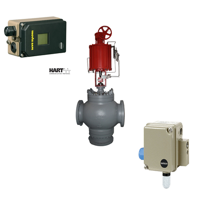 Samson 3730-6 HART iletişim ve basınç sensörleri ile konumlandırıcı 3730 ve 3701 serisi solenoid valf