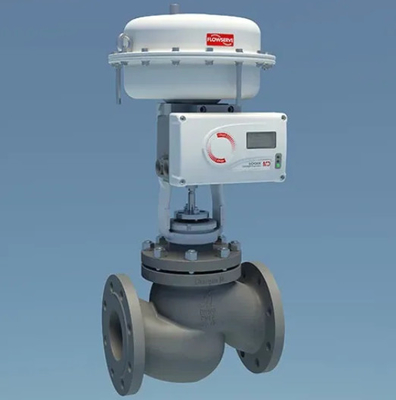 Basınç azaltma ve aşırı ısınma istasyonu Flowserve Valve Actuator ve Flowserve Valve Positioner 520md Logix ile