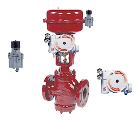 Flowserve Logix 3200MD 520MD PMV D20 Endüstriyel Dijital Valf Konumlandırıcıları ile Kontrol Valf Fabrikası