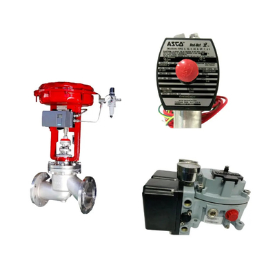 Masoneilan SVI2-21113121 Valve Positioner ve Emerson Asco L339 Evrensel Solenoid Valfi ile Çin Kontrol Valfi