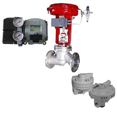 Çin Kontrol Valfı Masoneilan SVI2-21123111 Valf Pozisyoner ve 78-40 Basınç Düşükleyici Valf