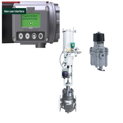 Masoneilan SVI3-21121212 Valve Positioner BR400 Pnömatik Güçlendirici 78-40 Basınç Düşükleyici Valf