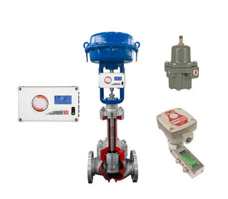 Pnömatik Kontrol Valfı Flowserve Logix 520MD Valf Kontrolü için Yerlendirici Akıllı Dijital Flowserve Valf Yerlendirici