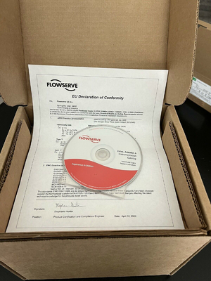 Flowserve konumlandırıcı Logix 3200MD 520MD PM5 Valve konumlandırıcı ile yeni ve orijinal elektro pnevmatik kontrol valfi