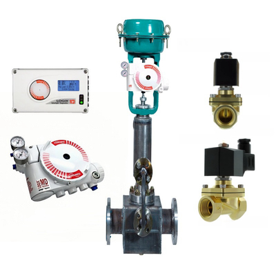 Orijinal Diyafragma Pnömatik Aktifleyici ve Flowserve Logix 3200MD Kontrol Valf Yerleştiricisi