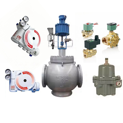 Orijinal ve Yeni Flowserve Valve Digital Positioner 3200MD ile ASCO 210 Solenoid Valve