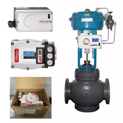 Pnömatik Kontrol Valfı Flowser-Ve Positioner Logix 3200 Serisi Ve Burkert Solenoid Valfları